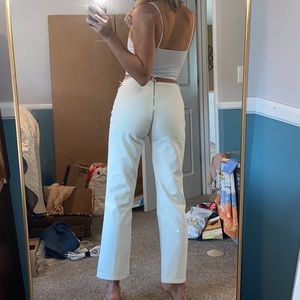 STRAIGHT LEG ZIPPER JEAN FROM REFORMATION